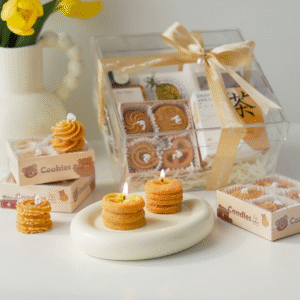 Set 4 Bánh Quy Nến Thơm