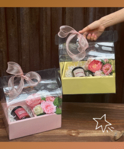 Set Quà Tặng Sinh Nhật, Ngày Lễ – Nến Thơm & Hoa Lụa Cao Cấp
