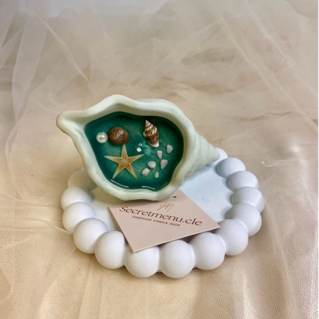 Nến Thơm Vỏ Ốc Đại Dương Bling Bling
