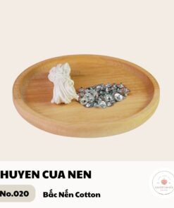 Bấc Nến Cotton, Gỗ Nguyên Liệu Làm Nến Thơm Không Khói Kèm Đế Kẹp - Chuyện Nhà Nến