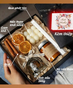 Set Tự Làm Nến Thơm Handmade Tại Nhà