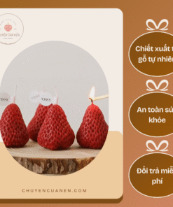 nến thơm dâu tây