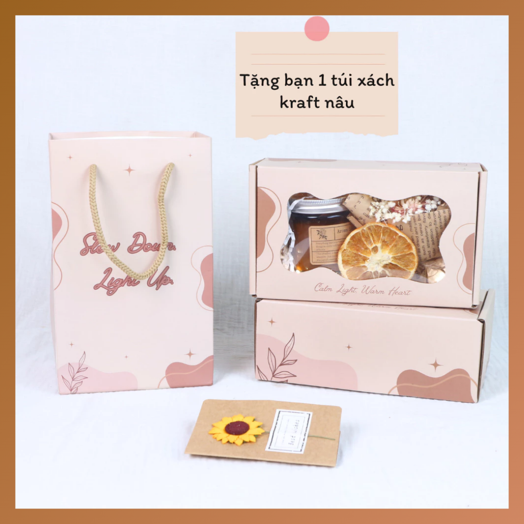156 Set Hộp Quà Nến Thơm Tặng Tốt Nhiệp