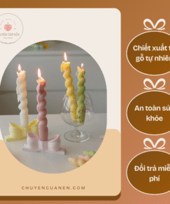 Nến thơm tinh dầu xoắn