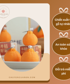 Nến thơm hình quả cam