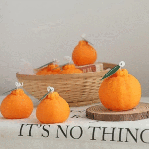 Nến thơm hình quả cam