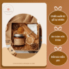 Set Hộp Quà - Nến Thơm Cao Cấp hương tuỳ chọn kèm Phụ kiện
