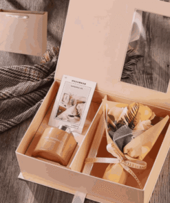 Set Hộp Quà - Tinh Dầu Thơm Khếch Tán Kèm Hoa Lụa Trang Trí