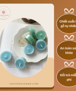 Cốc Nến Tealight Nhựa Trong Suốt