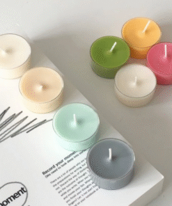 Cốc Nến Tealight Nhựa Trong Suốt