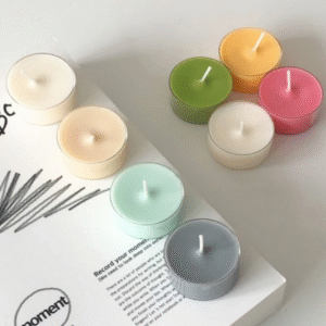Cốc Nến Tealight Nhựa Trong Suốt