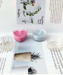 Cốc Nến Tealight Nhựa Trong Suốt