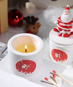 Nến Thơm Giáng Sinh Mini Santa Edition