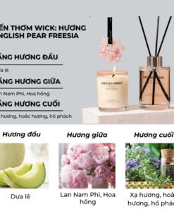 Set quà nến thơm và tinh dầu