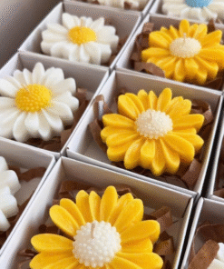 Nến thơm hình hoa cúc