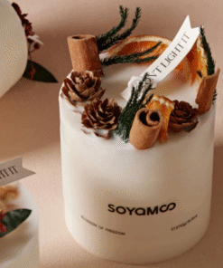 Nến thơm hoa SOYAMOO Floral Fores