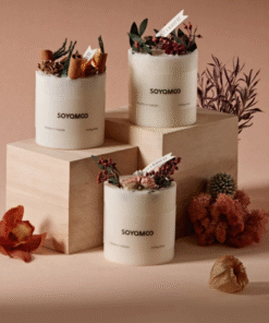 Nến thơm hoa khô SOYAMOO Floral Fores