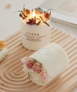 Nến thơm hoa hồng SOYAMOO Floral Fores