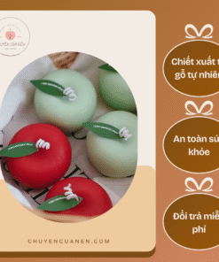 Nến Thơm Hình Quả Táo