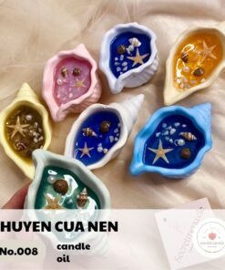 Nến Thơm Vỏ Ốc Đại Dương Bling Bling – Decor Handmade, Quà Tặng Thư Giãn – Chuyện của Nến