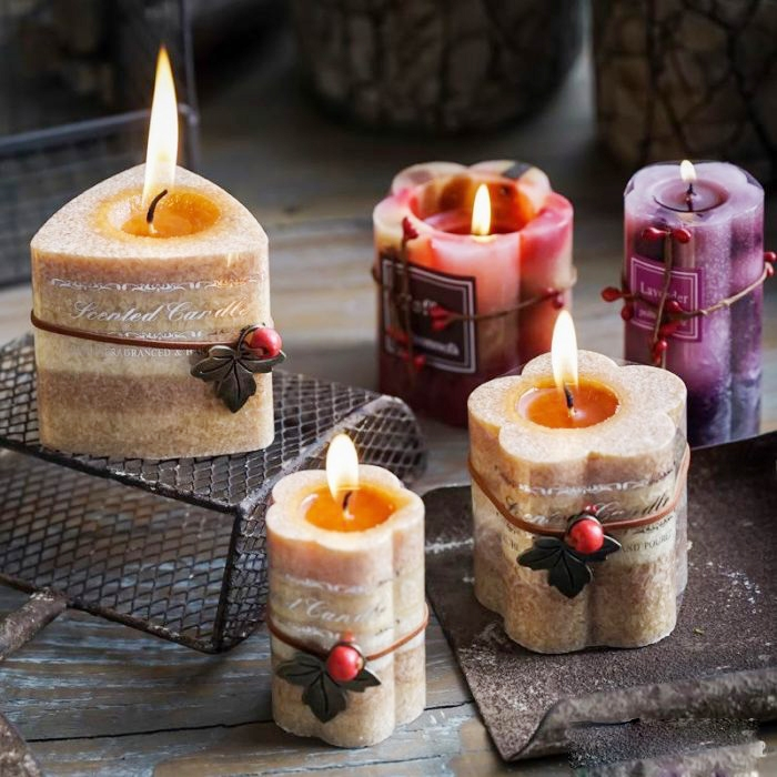 nến thơm trang trí phòng