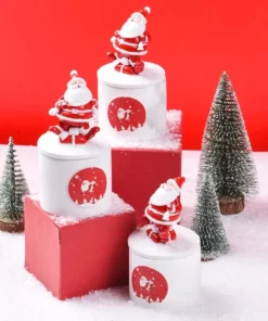 Nến Thơm Giáng Sinh Mini Santa Edition