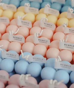 Nến Thơm Bubble Cube