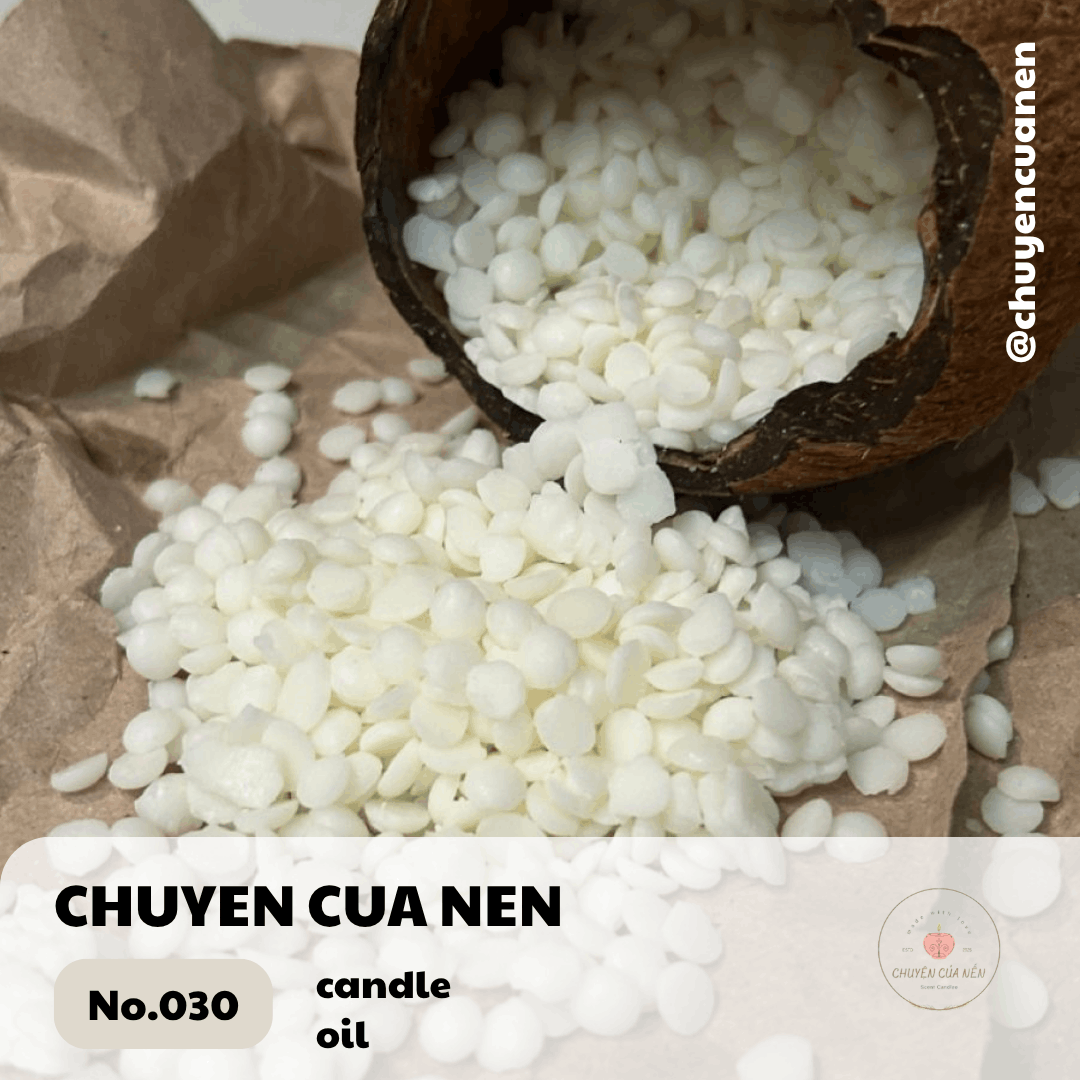 Sáp nến thơm nguyên chất từ trái dừa Sáp nến thơm nguyên chất từ trái dừa - Chuyện Của Nến
