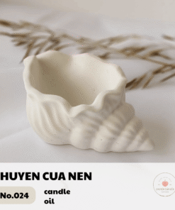 Khuôn Silicon Nến Vỏ Sò KN02 cao cấp dành cho làm nến handmade. Chất liệu silicon mềm dẻo, chống dính, dễ tháo khuôn, tạo hình sắc nét và an toàn khi sử dụng.