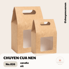 Hộp quà tặng TTN03 Hộp quà tặng TTN03 thiết kế sang trọng từ giấy Ivory cao cấp, phù hợp đựng nến thơm, quà handmade và quà tặng tinh tế.