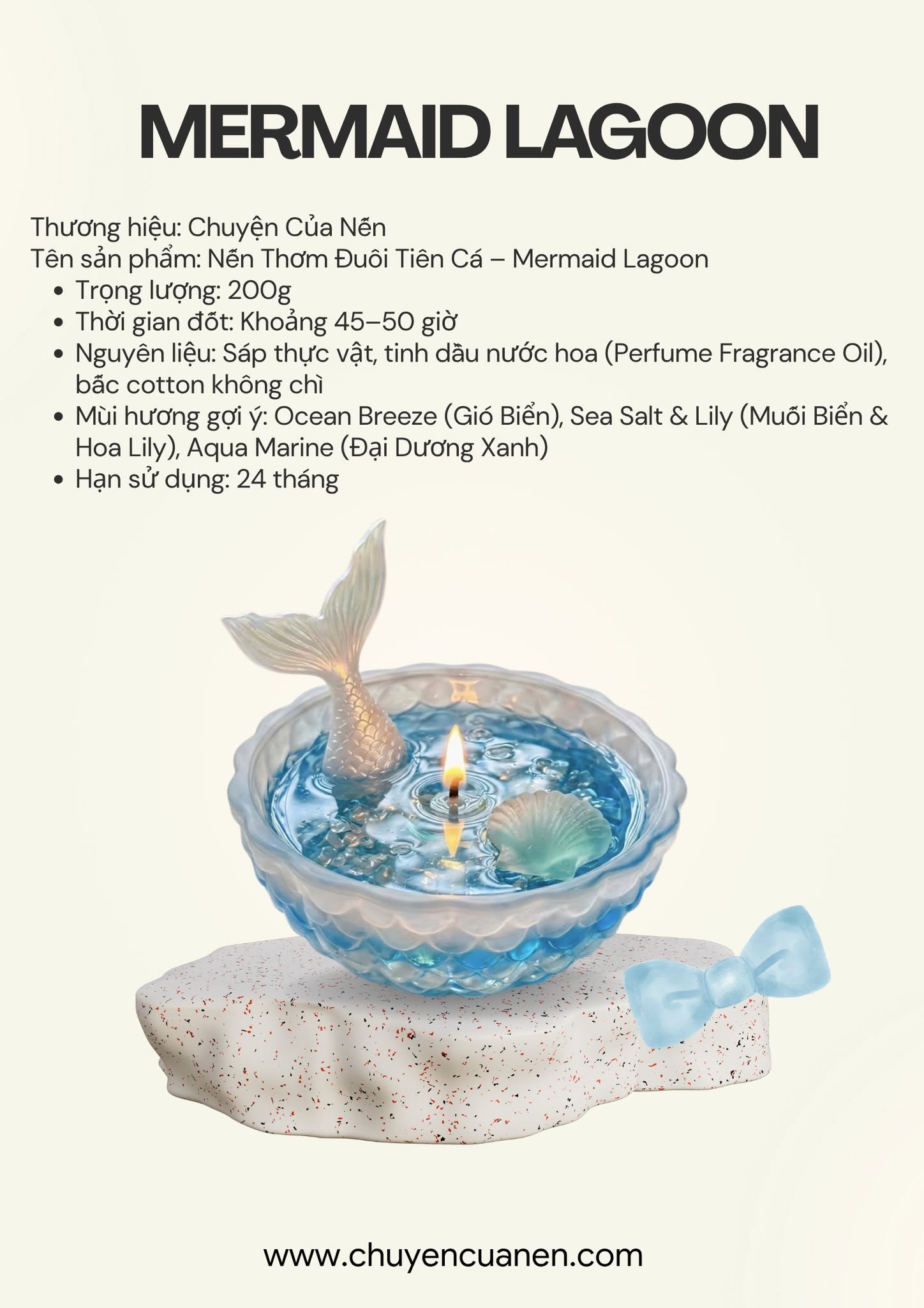 nến thơm mùa hè