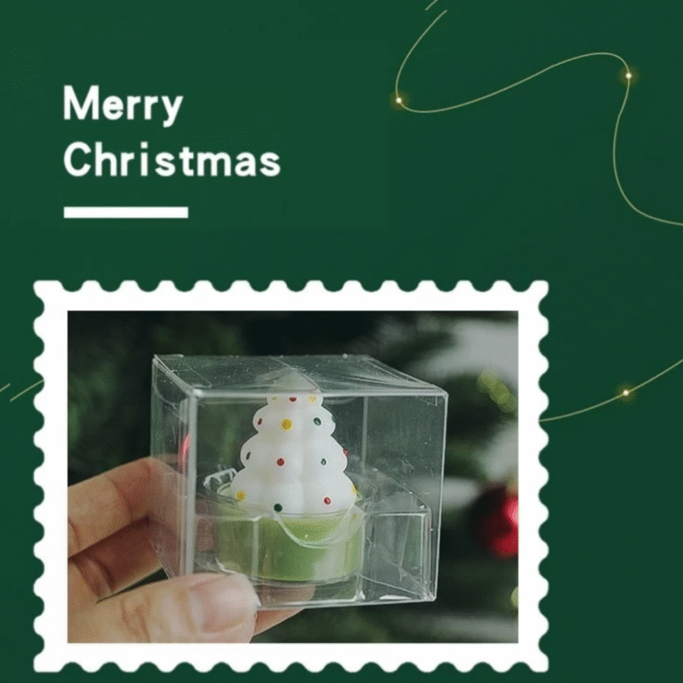 nến trang trí noel